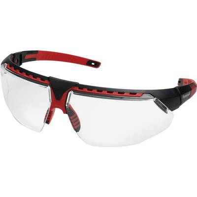 Schutzbrille Avatar™ EN 166 Bügel schwarz/rot,Hydro-Shield klar HONEYWELL