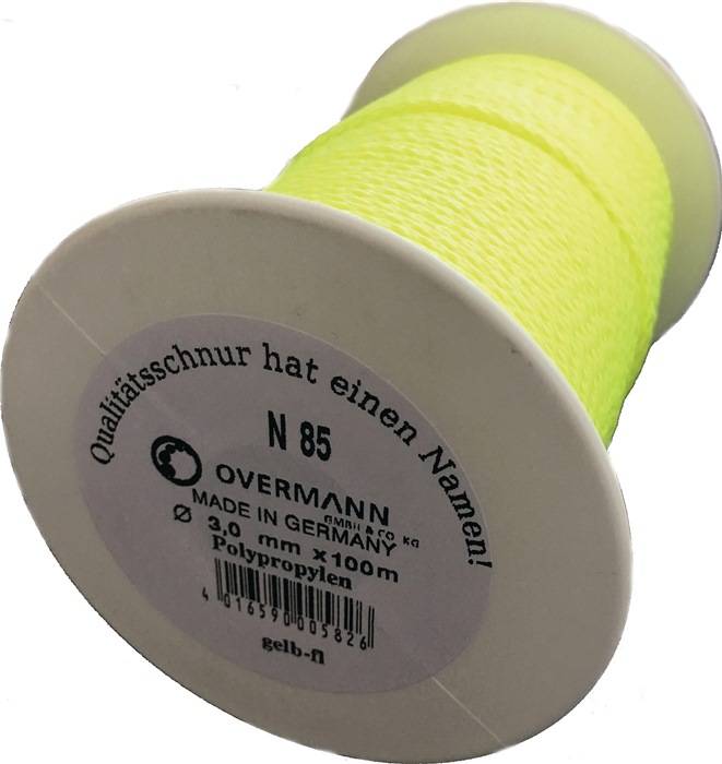 Pflastererschnur L.100m D.3mm 100kg PP gelb-0