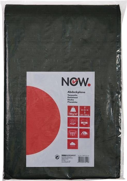 Gewebeplane Multi Tarp B.5000xL.6000mm olivgrün G.100g/m²-0