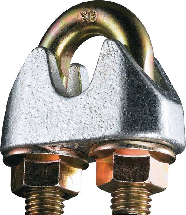Sicherheitsdrahtseilklemme DIN 1142-EN 13411-5 Gew.M6 Nenn-Gr.6,5mm verz.-0