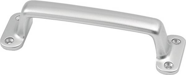 Handgriff A.26mm L.140mm B.38mm Alu-Guss silberf.elox.Löcher 4,D.3,7mm HERMETA