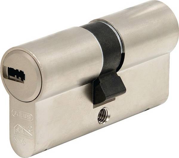 Profildoppelzylinder EC660NP 30/55mm NuG beids.Anz.Schlü.3 versch.-schl.ABUS