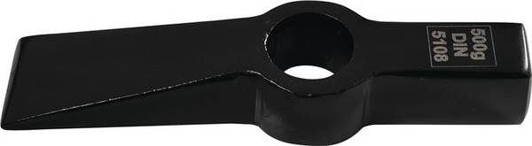Maurerhammer 500g glatt Rheinische Form o.Stiel