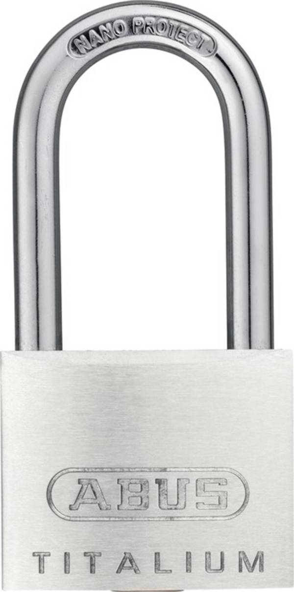 Zylindervorhangschloss 64TI/40HB40 gl Schlosskörper-B.40mm Titalium gl.6411 ABUS