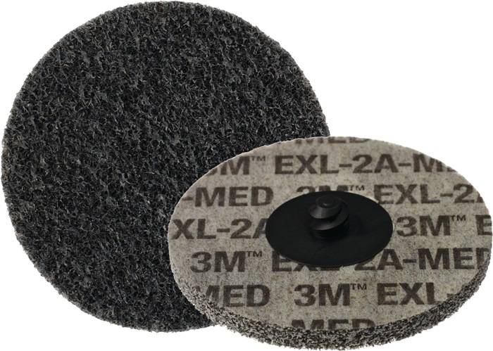 Vlieskompaktscheibe Scotch Brite™ XL-DR D.50,8mm fine grau 22100min-¹ 3M-0