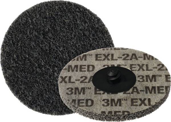 Vlieskompaktscheibe Scotch Brite™ XL-DR D.50,8mm fine grau 22100min-¹ 3M