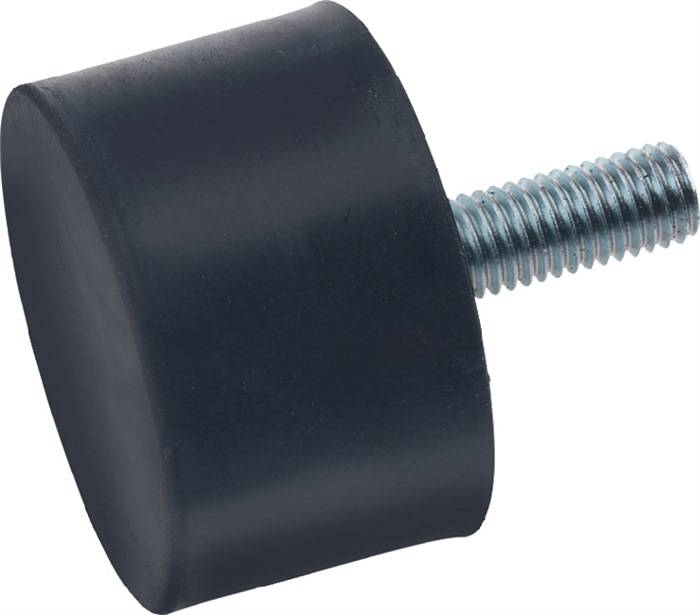Anschlagpuffer GN 352 d1 10 mm,d2 M 4 h 10mm m.Schr.l 10mm GANTER-0