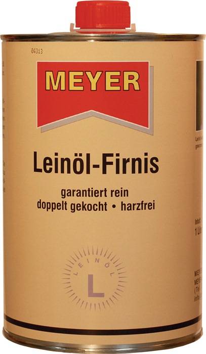Leinöl-Firnis honigfarben 1l Dose MEYER-0