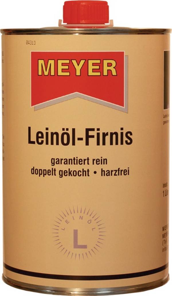 Leinöl-Firnis honigfarben 1l Dose MEYER