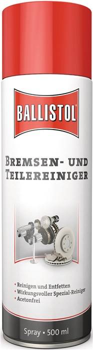 Bremsen- u.Teilereiniger acetonfrei 500ml Spraydose BALLISTOL-0
