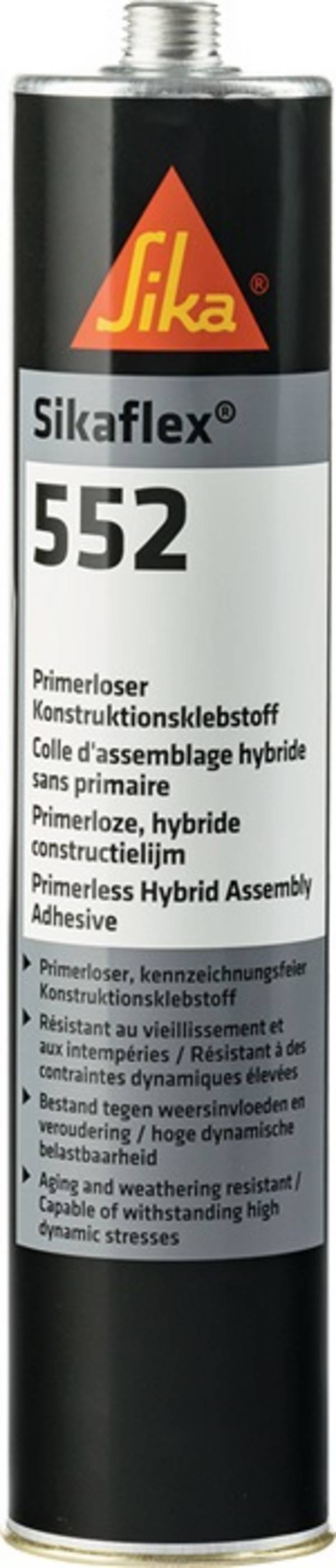 Konstruktionskleber Sikaflex®-552 schwarz 300 ml Kartusche SIKA