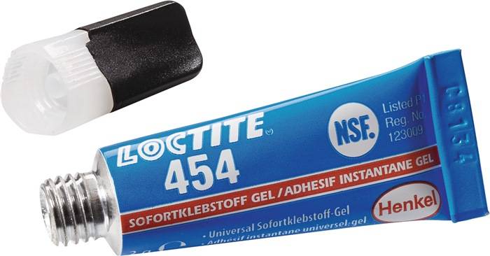 Sofortklebstoff 454 3g NSF P1 farblos Tube LOCTITE-4