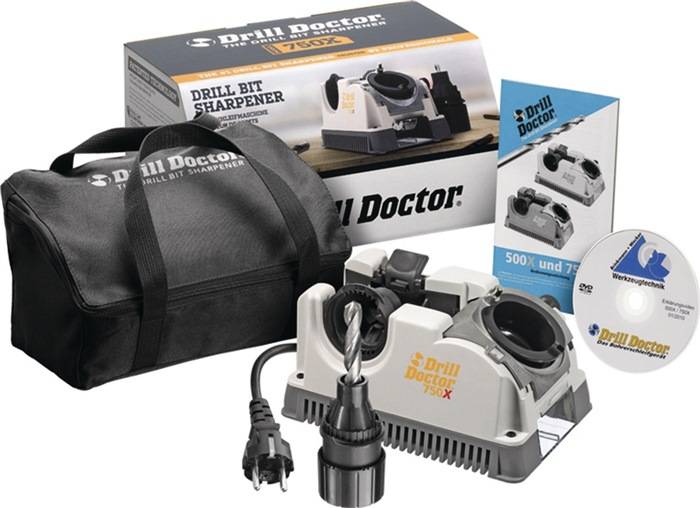 Bohrerschleifgerät Drill-Doctor DD-750X (Tasche) Schleifbereich 2,5-19,0mm-0