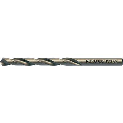 RUKO 215035 HSSE-Co 5 Metall-Spiralbohrer  3.5 mm Gesamtlänge 70.0 mm  DIN 338  1 St.