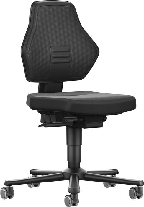 Arbeitsdrehstuhl Air Flow Rl.Supertec-Gewebe schwarz 450-600mm BIMOS-0