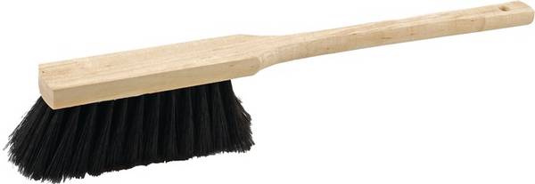 Handfeger feine Kunstborste L.450mm m.Holzrücken