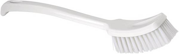 fortis HACCP-Stielbuerste 25cm PES D0,50 mm, Transp.
