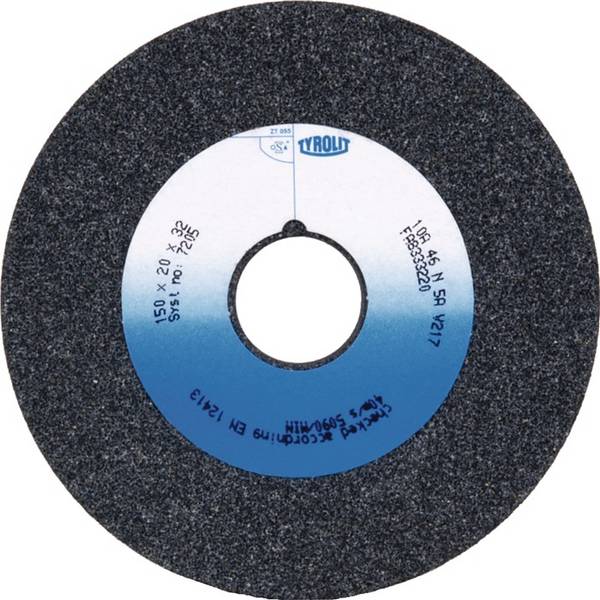 Schleifbockscheibe Ø175xB25x32mm 60 NK TYROLIT