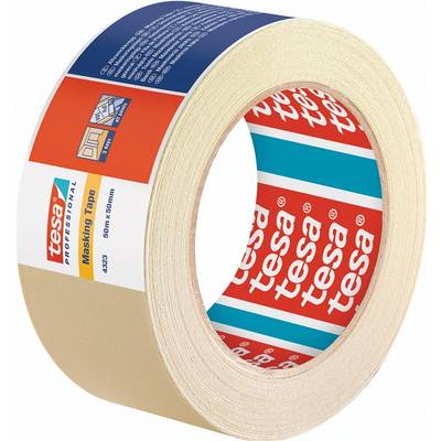Kreppband 4323 leicht gekreppt hellbeige L.50m B.50mm Rl.TESA-0