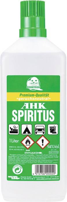 Brennspiritus AHK 1l Flasche ROBBYROB