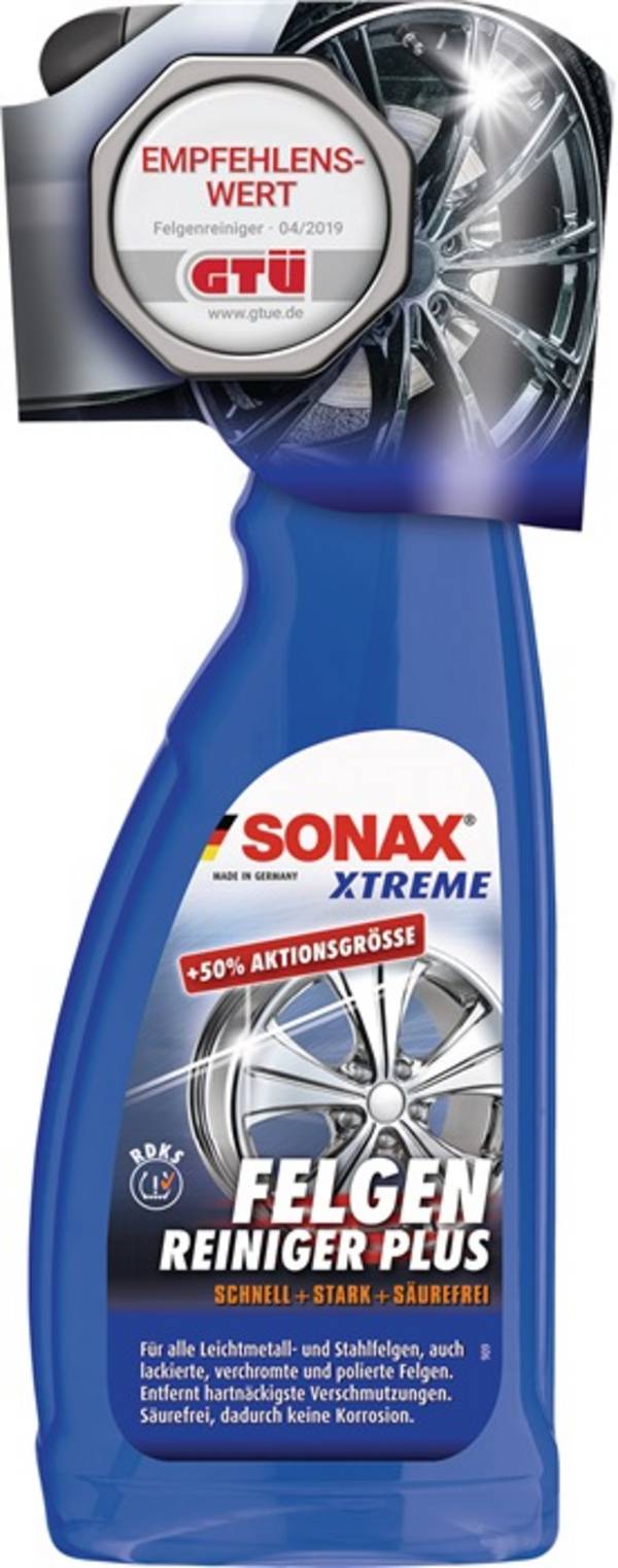 FelgenReiniger PLUS XTREME 750 ml Sprühflasche SONAX