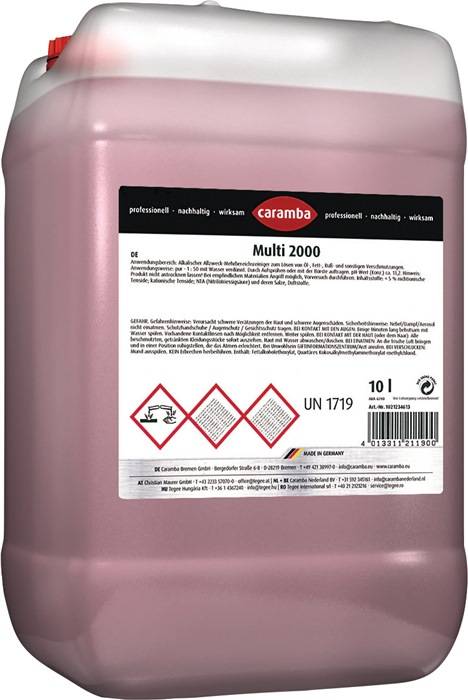 Industriereiniger Multi 2000 10l Konzentrat Kanister CARAMBA-0