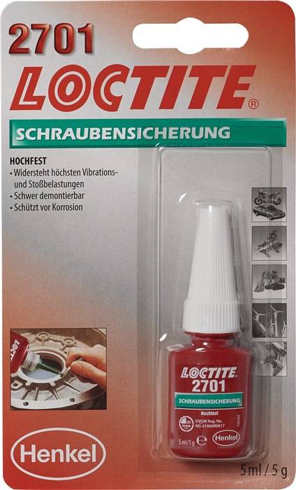 Schraubensicherung 2701 5 ml hf.nv.grün Flasche LOCTITE-2