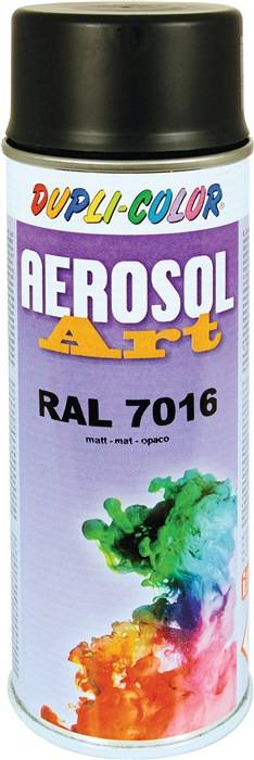 Buntlackspray AEROSOL Art anth.ma RAL 7016 400ml Spraydose-0