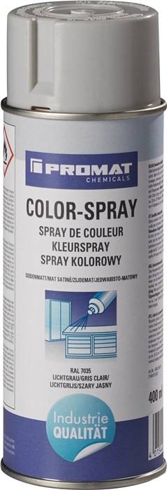 Colorspray lichtgrau seidenmatt RAL 7035 400 ml Spraydose PROMAT CHEMICALS-0
