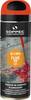 Baustellenmarkierspray FLUO TP neonorange 500ml Spraydose SOPPEC
