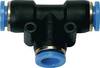 T-Steckverbindung Blaue Serie 10mm L1 27,9mm RIEGLER