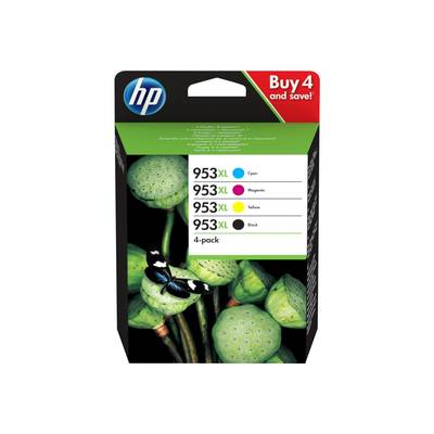 HP HP 953XL Tinten Value Pack (bk,c,m,y) 3HZ52AE