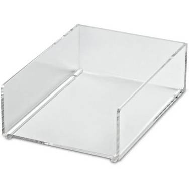 Zettelbox Acryl DIN A6 ungefüllt glasklar
