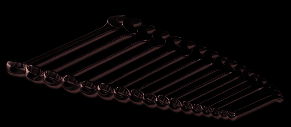 Cimco 112500  Ring-Maulschlüssel-Satz 17teilig Schlüsselweite (Metrisch) 6 - 22 mm