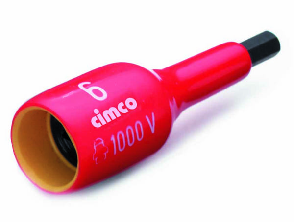 Cimco Cimco Werkzeuge 112564 Steckschlüssel-Maschinenaufnahme 10 mm 3/8 Zoll Antrieb 3/8" (10 mm) 65 mm 1 St.
