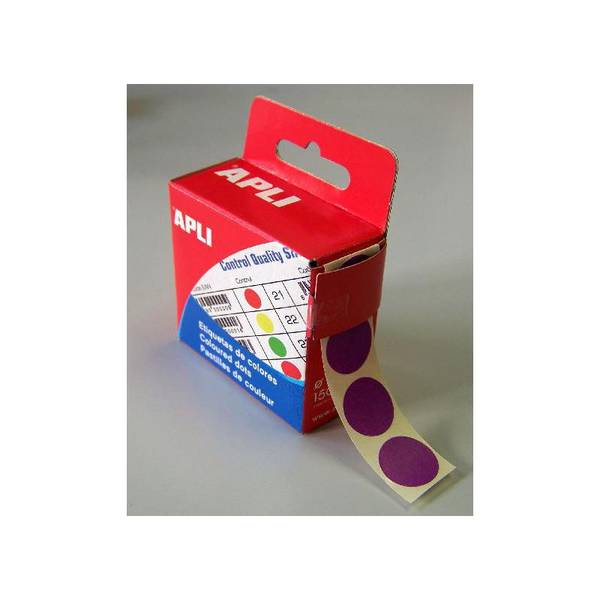 APLI Markierungspunkte, Durchmesser: 15 mm, violett