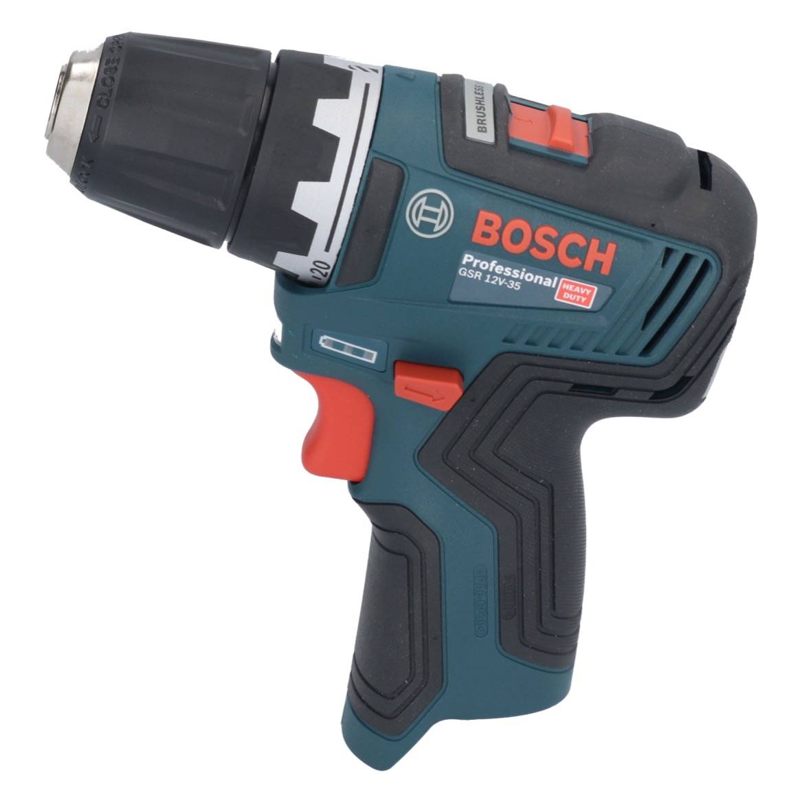 Bosch GSR 12V-35 Professional Akku Bohrschrauber 12 V 35 Nm Brushless + 2x Akku 6,0 Ah + Ladegerät + L-Boxx-2
