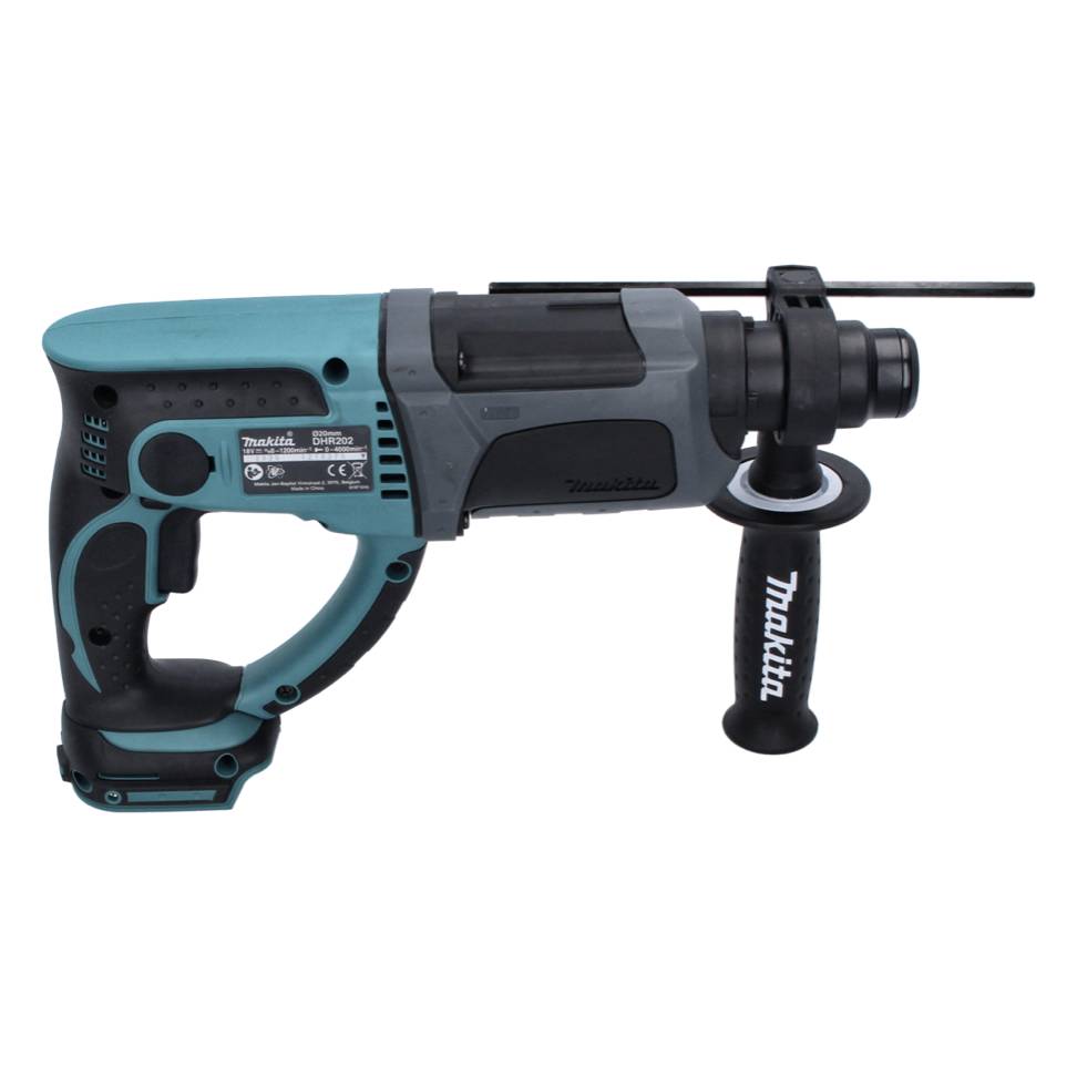 Makita DHR 202 RG Akku Kombihammer 18 V 2,0 J SDS Plus + 2x Akku 6,0 Ah + Ladegerät-4