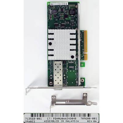 Intel X520-SR1 10Gigabit/10GBe PCI LAN Adapter (HP 709600-001/713568-001) [REFURBISHED]