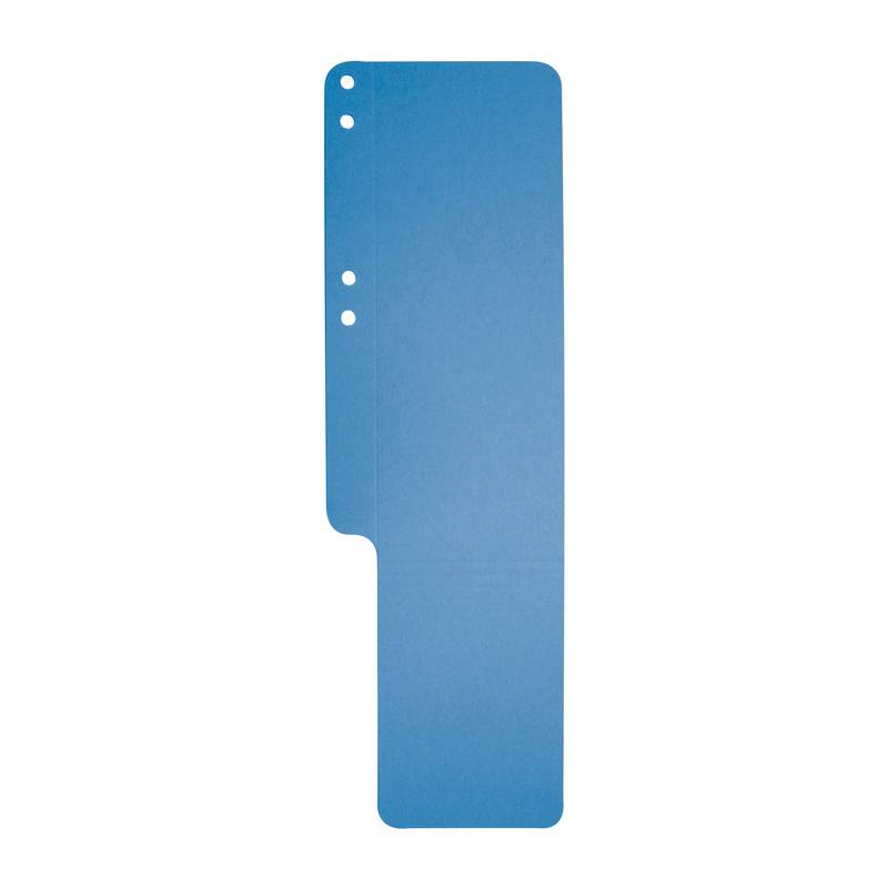 EXACOMPTA Aktenschwänze, Karton, 100 Stück, blau-0