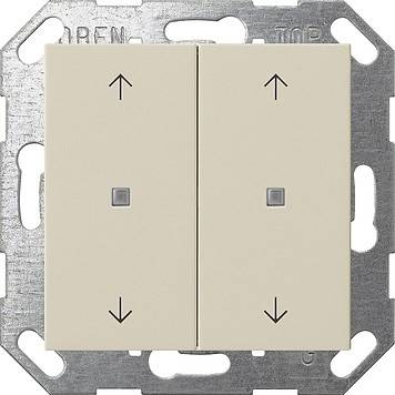 Gira Taster Wippe 517401 weiß Kunststoff-0