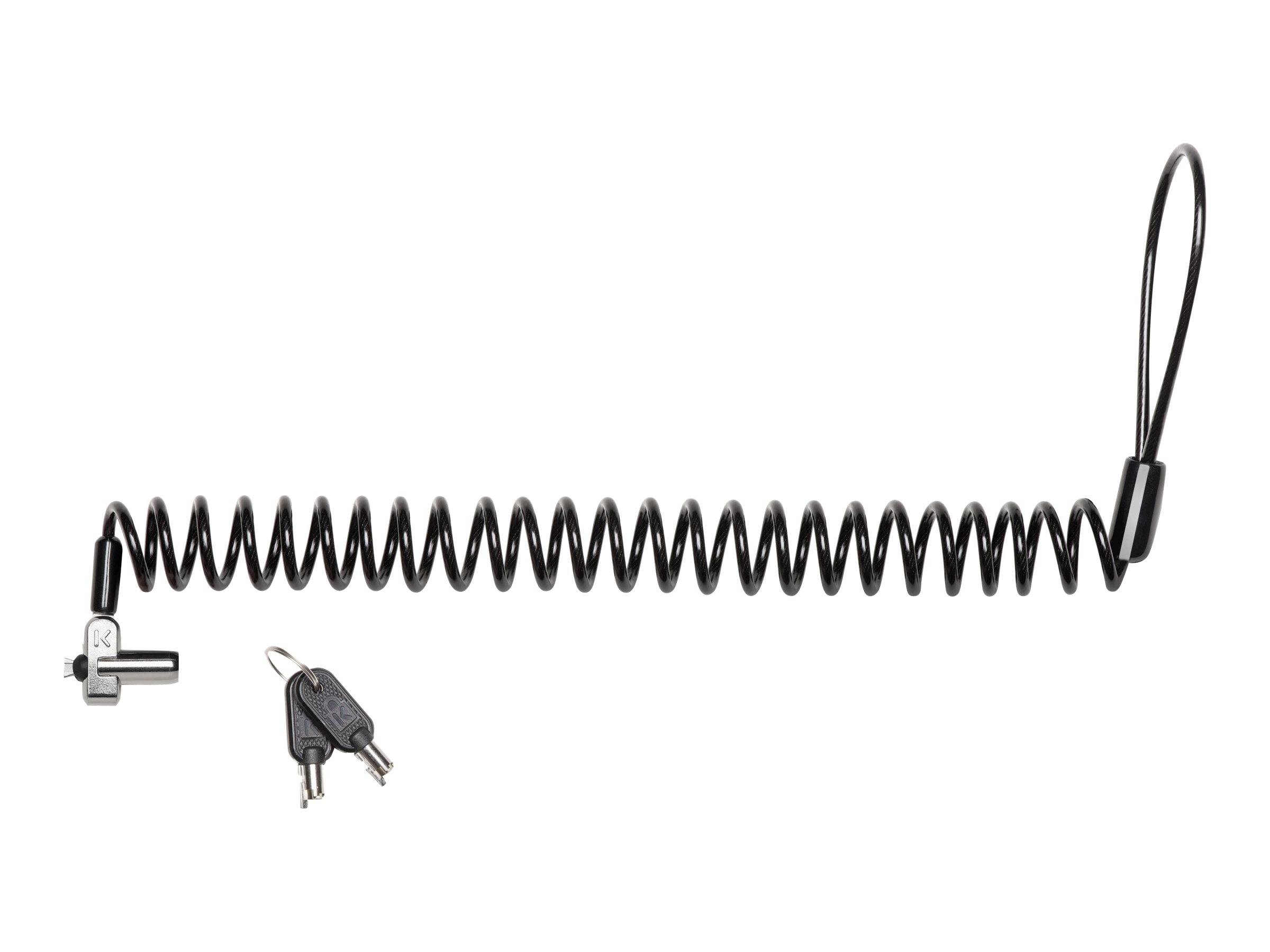 Kensington N17 Portable Keyed Lock for Wedge Shaped Slots - For Dell Devices - Sicherheitskabelschloss - Schwarz-0