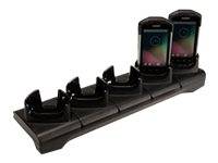 Zebra Five-Slot ShareCradle - Handheld-Ladestation - Ausgangsanschlüsse: 5 - für-0