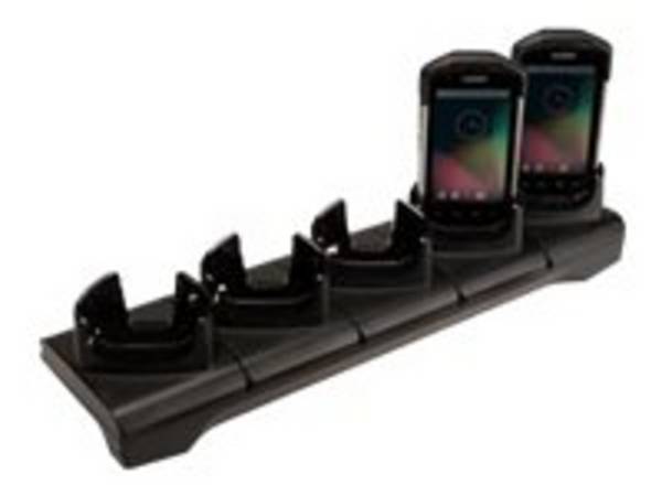 Zebra Five-Slot ShareCradle - Handheld-Ladestation - Ausgangsanschlüsse: 5 - für