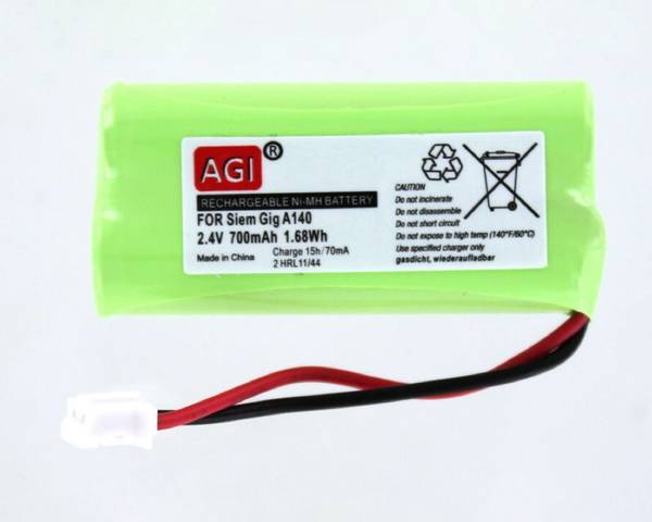 Akku kompatibel mit Siemens Gigaset A12|A120|A14|A16|A24|A26