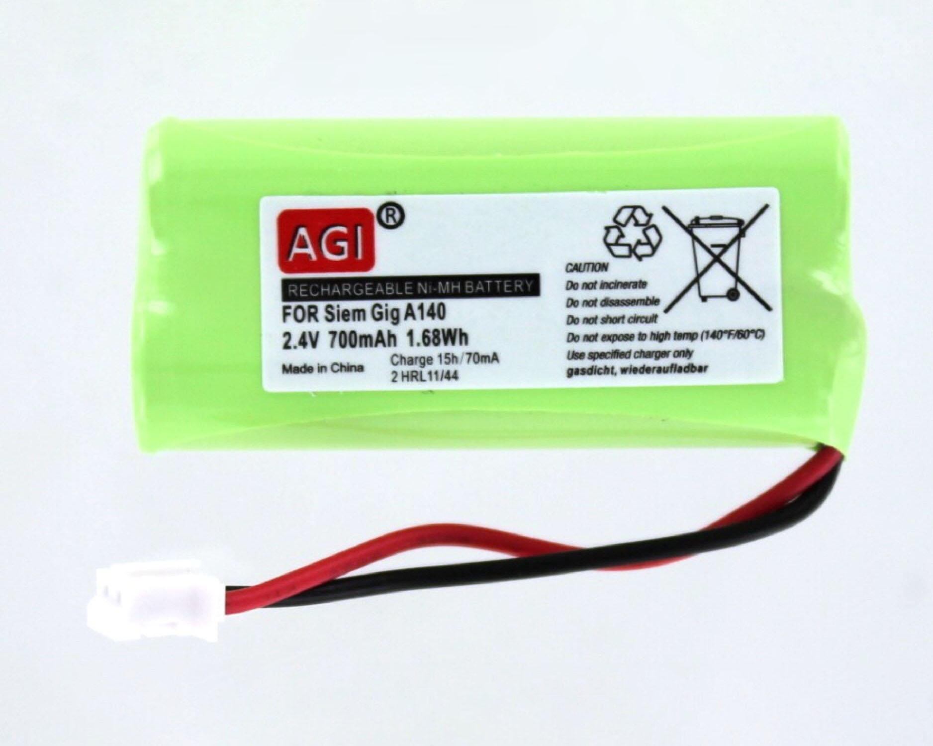 Akku kompatibel mit Siemens Gigaset A12|A120|A14|A16|A24|A26-0