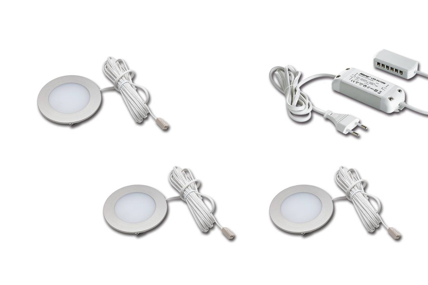 Hera 3er-Set LED-Einbauleuchte 61056938002-0