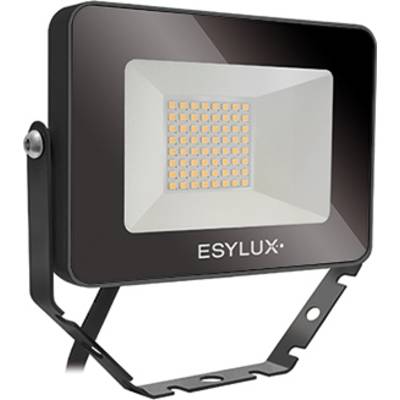 ESYLUX LED-Strahler 3000K schwarz BASICOFLTR1000830BK