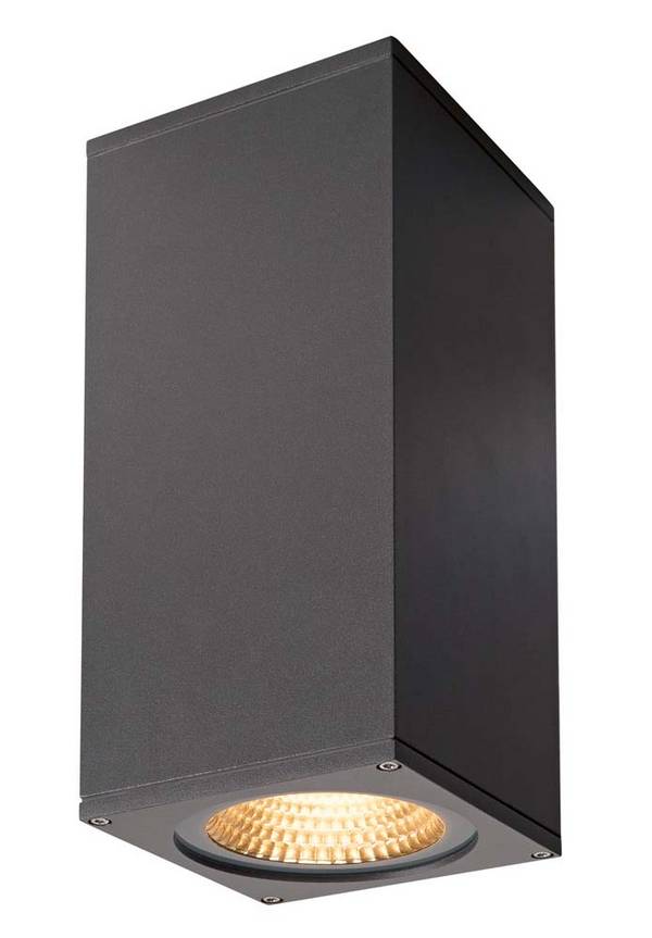 SLV  234505 LED-Außenwandleuchte  LED Lichtquelle nicht austauschbar 42 W Anthrazit