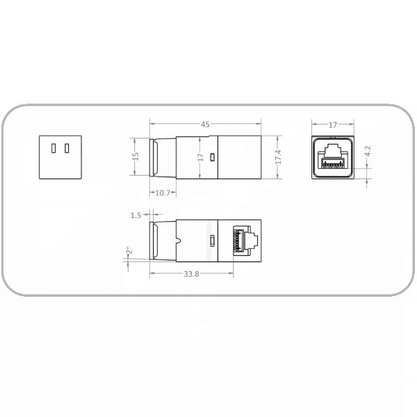 EMOSAFE EN-70VD-S Netzwerkisolator-6